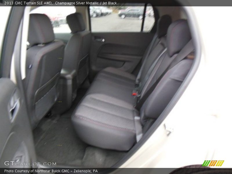 Champagne Silver Metallic / Jet Black 2013 GMC Terrain SLE AWD