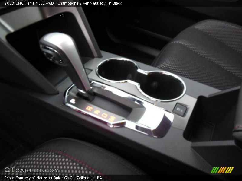 Champagne Silver Metallic / Jet Black 2013 GMC Terrain SLE AWD