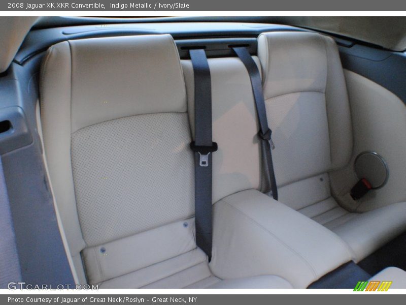 Indigo Metallic / Ivory/Slate 2008 Jaguar XK XKR Convertible