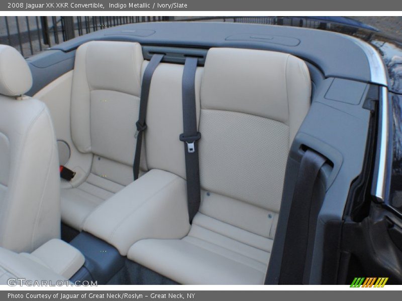 Rear Seat of 2008 XK XKR Convertible