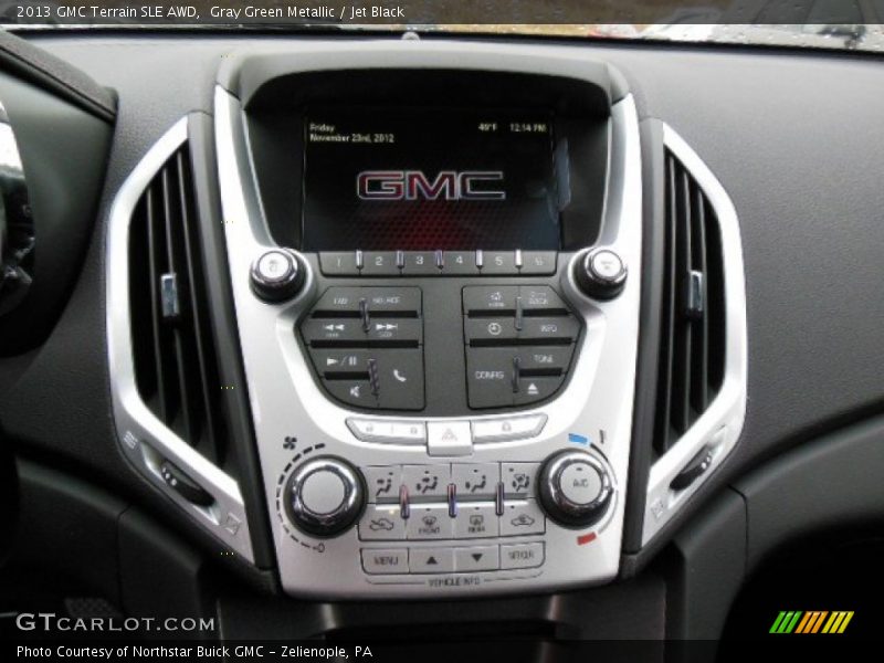 Gray Green Metallic / Jet Black 2013 GMC Terrain SLE AWD