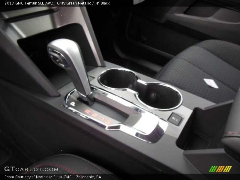 Gray Green Metallic / Jet Black 2013 GMC Terrain SLE AWD