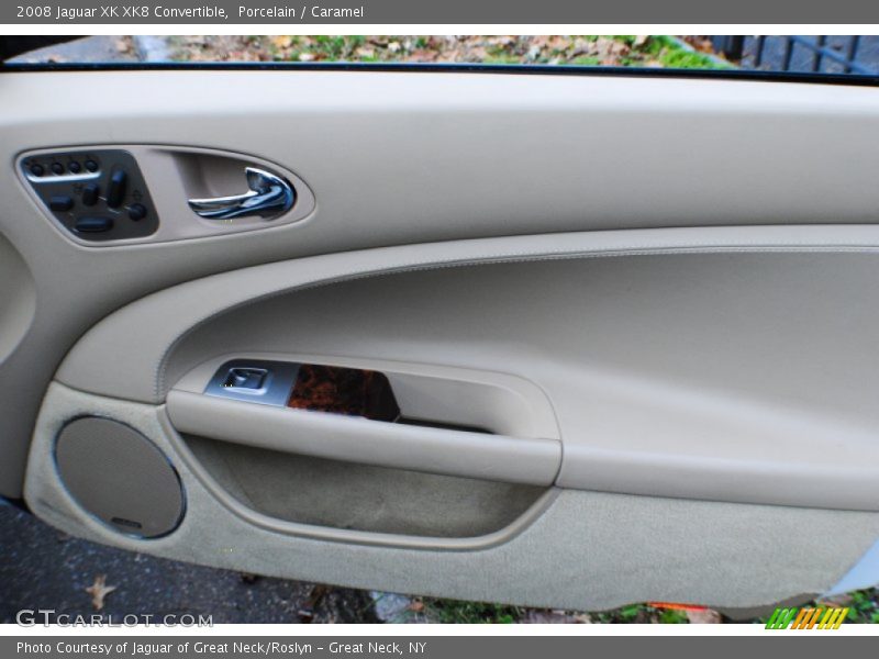 Porcelain / Caramel 2008 Jaguar XK XK8 Convertible