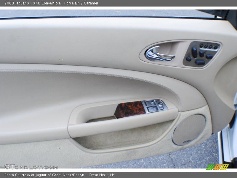 Porcelain / Caramel 2008 Jaguar XK XK8 Convertible
