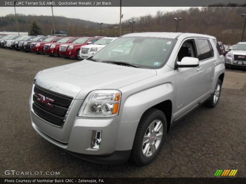Front 3/4 View of 2013 Terrain SLE AWD