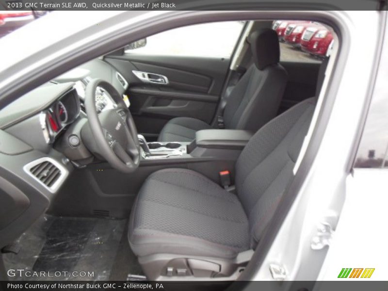 Quicksilver Metallic / Jet Black 2013 GMC Terrain SLE AWD