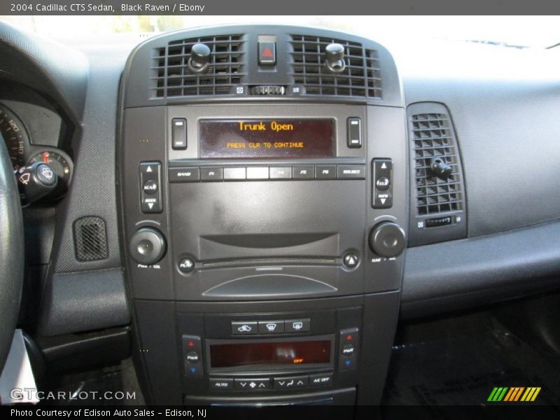 Black Raven / Ebony 2004 Cadillac CTS Sedan