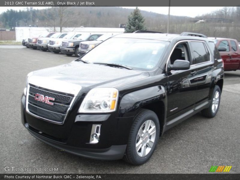 Onyx Black / Jet Black 2013 GMC Terrain SLE AWD