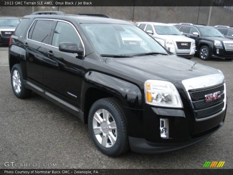 Onyx Black / Jet Black 2013 GMC Terrain SLE AWD