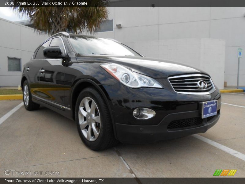 Black Obsidian / Graphite 2008 Infiniti EX 35