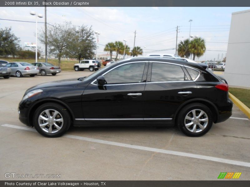 Black Obsidian / Graphite 2008 Infiniti EX 35