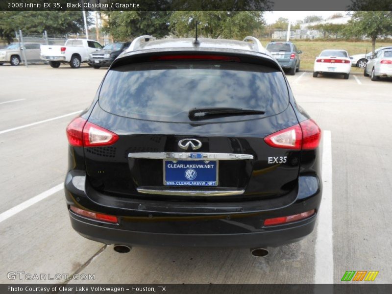 Black Obsidian / Graphite 2008 Infiniti EX 35