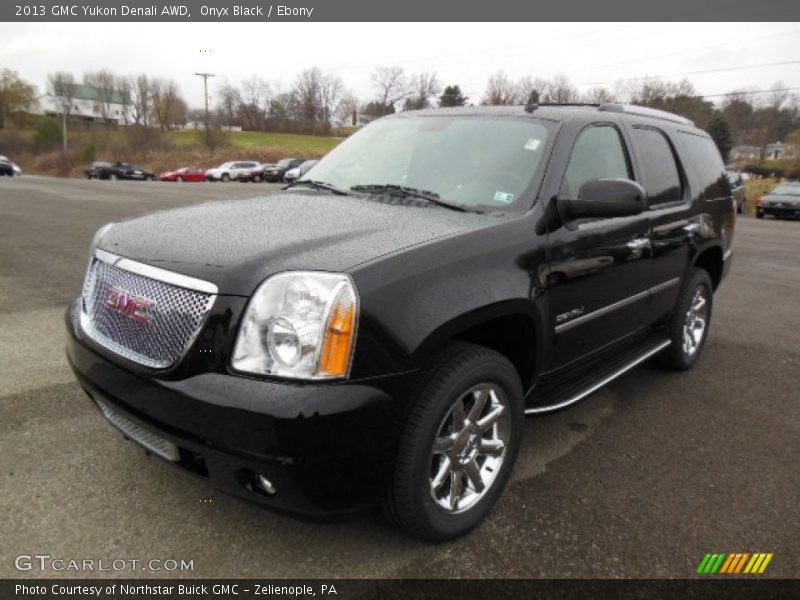 Onyx Black / Ebony 2013 GMC Yukon Denali AWD