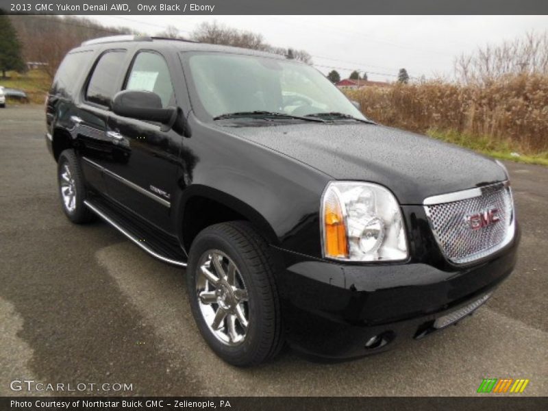 Onyx Black / Ebony 2013 GMC Yukon Denali AWD