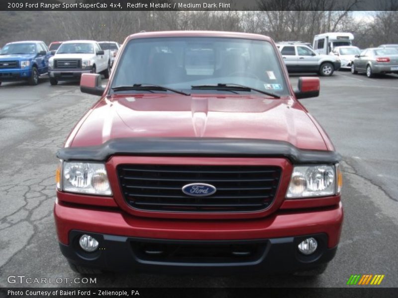 Redfire Metallic / Medium Dark Flint 2009 Ford Ranger Sport SuperCab 4x4