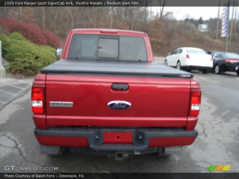 Redfire Metallic / Medium Dark Flint 2009 Ford Ranger Sport SuperCab 4x4