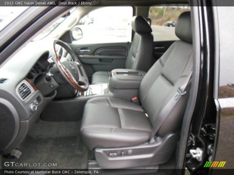 Onyx Black / Ebony 2013 GMC Yukon Denali AWD