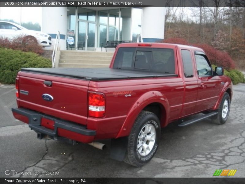 Redfire Metallic / Medium Dark Flint 2009 Ford Ranger Sport SuperCab 4x4