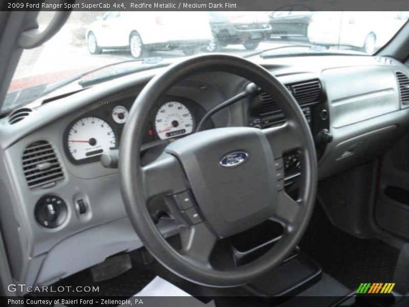 Redfire Metallic / Medium Dark Flint 2009 Ford Ranger Sport SuperCab 4x4