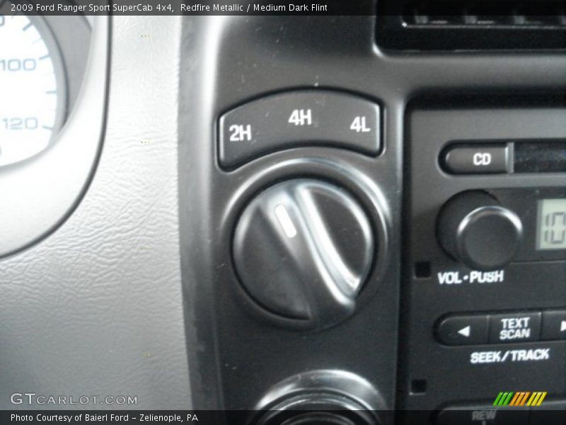 Redfire Metallic / Medium Dark Flint 2009 Ford Ranger Sport SuperCab 4x4