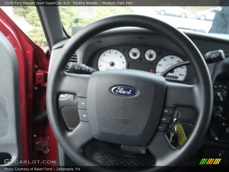 Redfire Metallic / Medium Dark Flint 2009 Ford Ranger Sport SuperCab 4x4