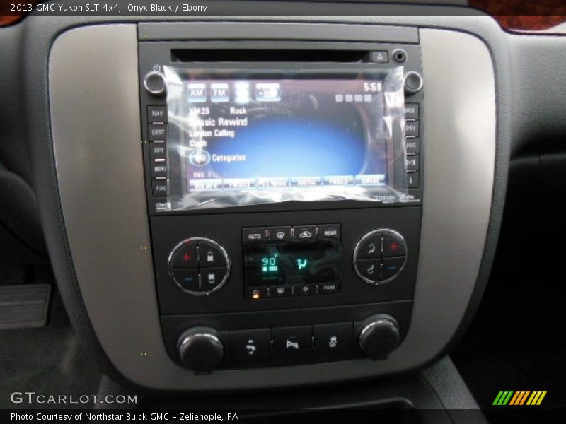 Controls of 2013 Yukon SLT 4x4