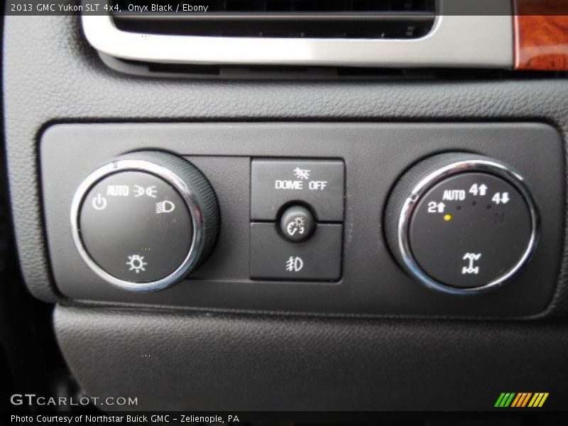 Controls of 2013 Yukon SLT 4x4