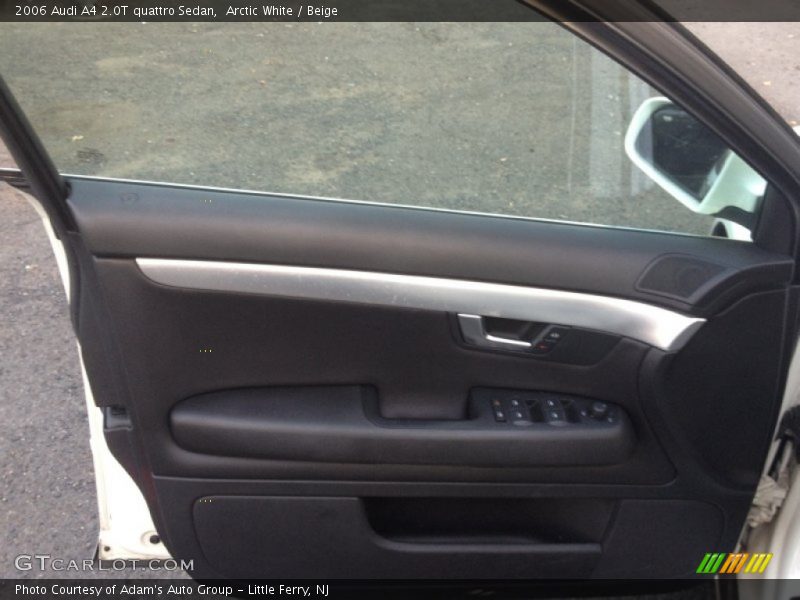 Arctic White / Beige 2006 Audi A4 2.0T quattro Sedan