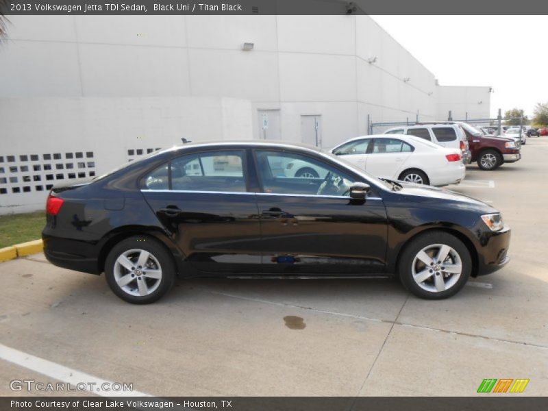 Black Uni / Titan Black 2013 Volkswagen Jetta TDI Sedan