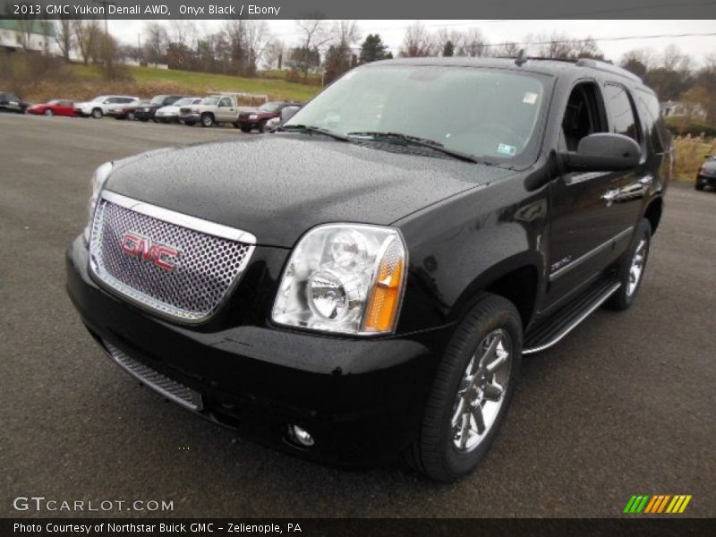Onyx Black / Ebony 2013 GMC Yukon Denali AWD