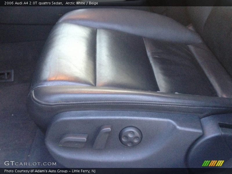 Arctic White / Beige 2006 Audi A4 2.0T quattro Sedan