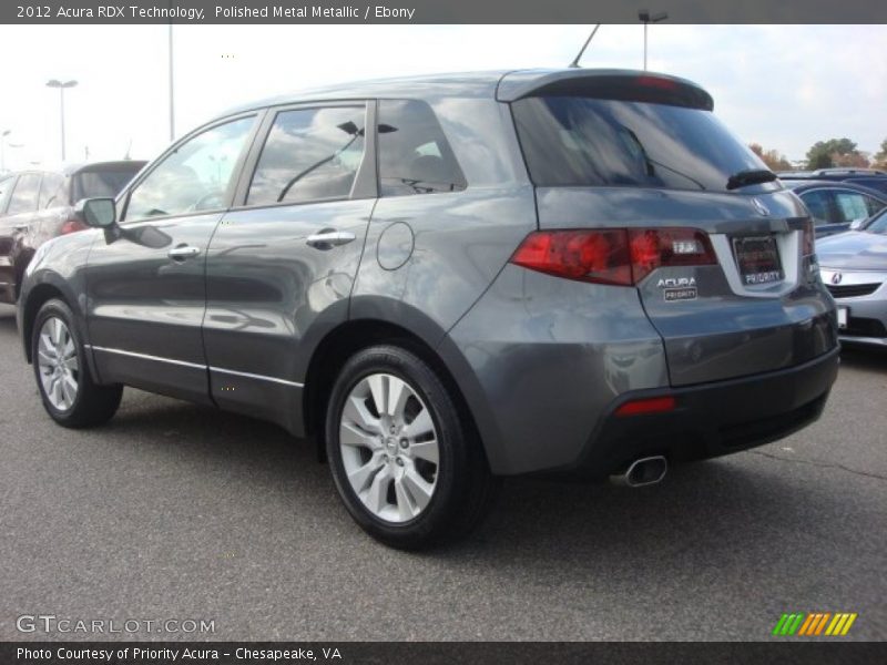 Polished Metal Metallic / Ebony 2012 Acura RDX Technology