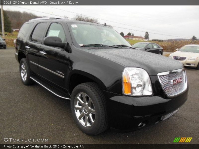 Onyx Black / Ebony 2013 GMC Yukon Denali AWD