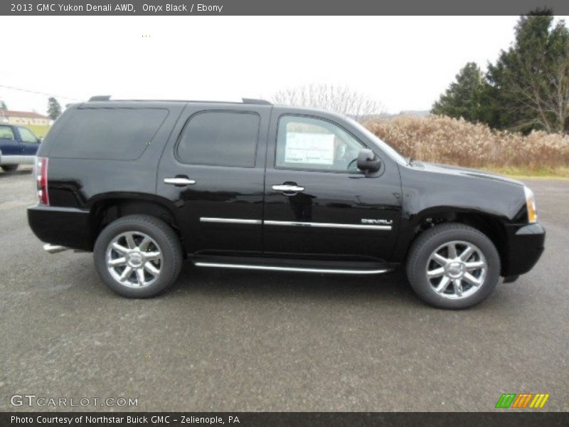Onyx Black / Ebony 2013 GMC Yukon Denali AWD