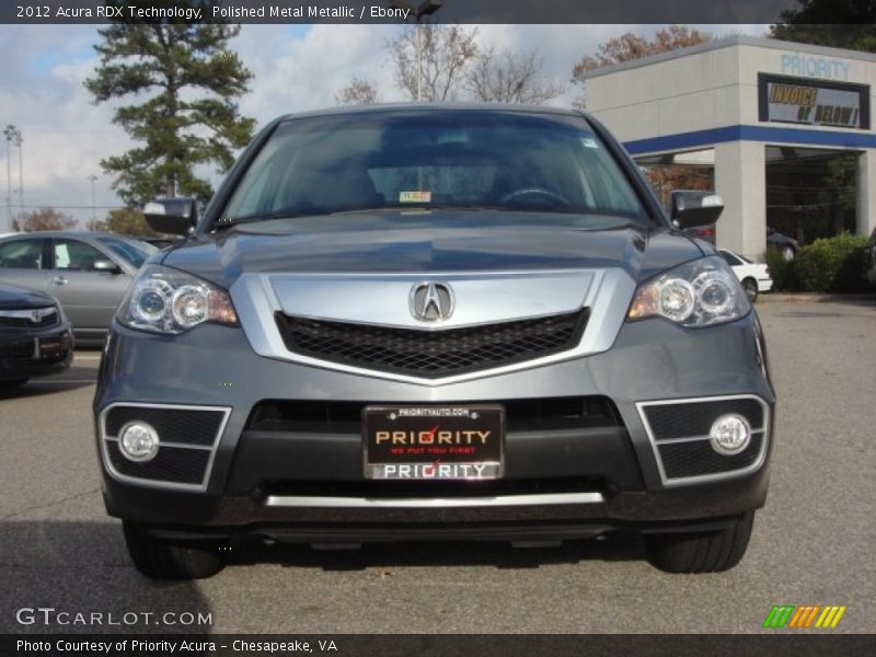 Polished Metal Metallic / Ebony 2012 Acura RDX Technology