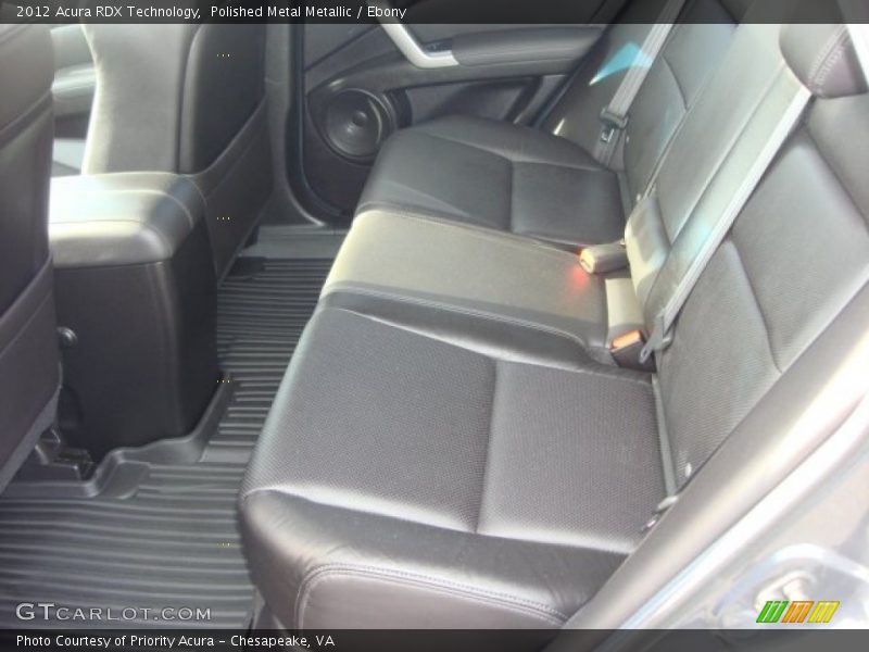 Polished Metal Metallic / Ebony 2012 Acura RDX Technology