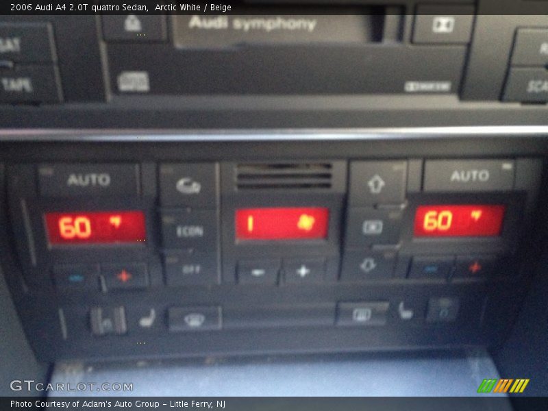 Arctic White / Beige 2006 Audi A4 2.0T quattro Sedan