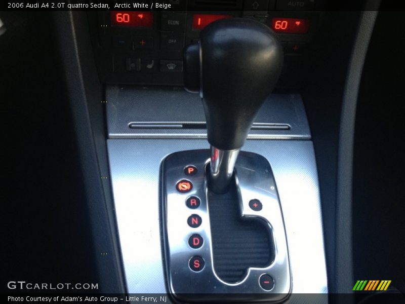 Arctic White / Beige 2006 Audi A4 2.0T quattro Sedan