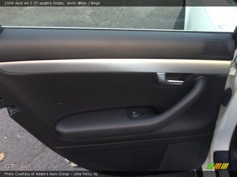 Arctic White / Beige 2006 Audi A4 2.0T quattro Sedan