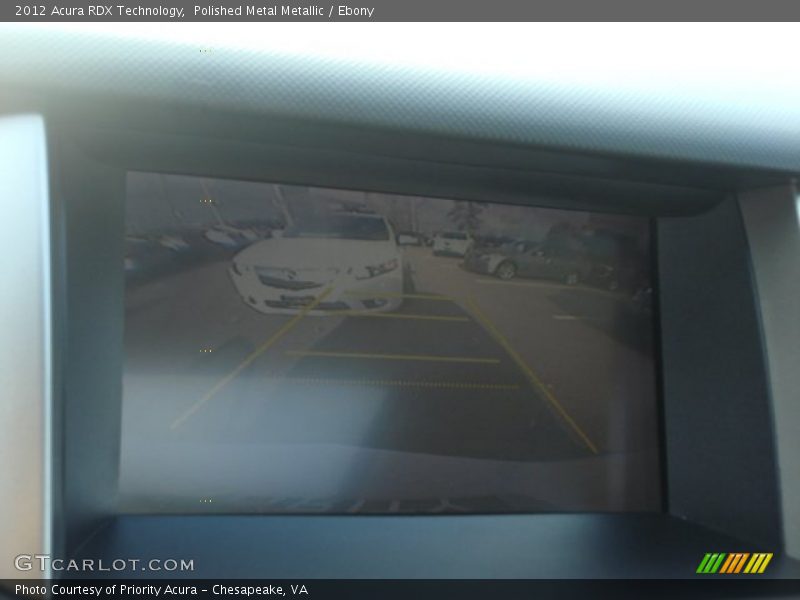 Polished Metal Metallic / Ebony 2012 Acura RDX Technology