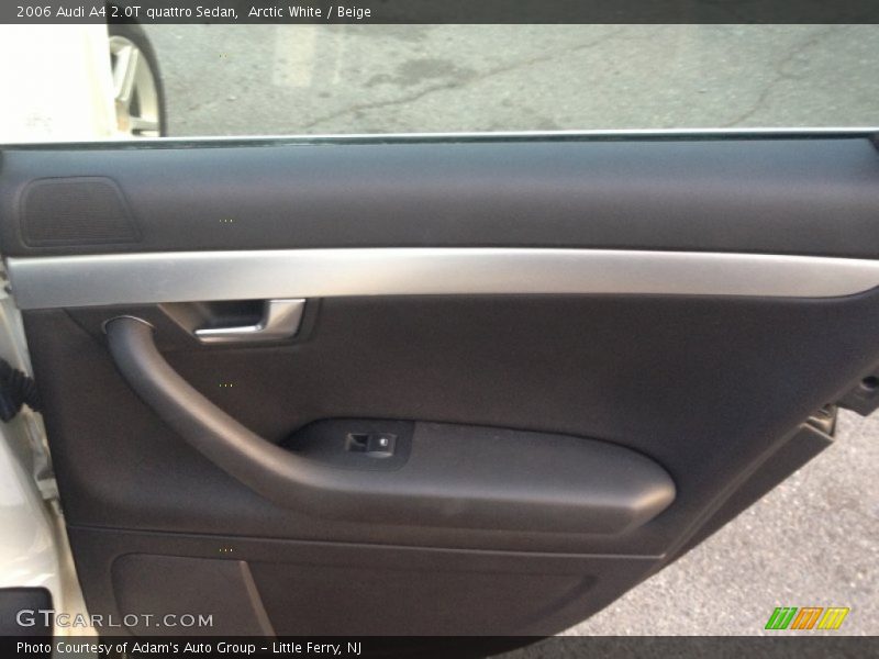 Arctic White / Beige 2006 Audi A4 2.0T quattro Sedan