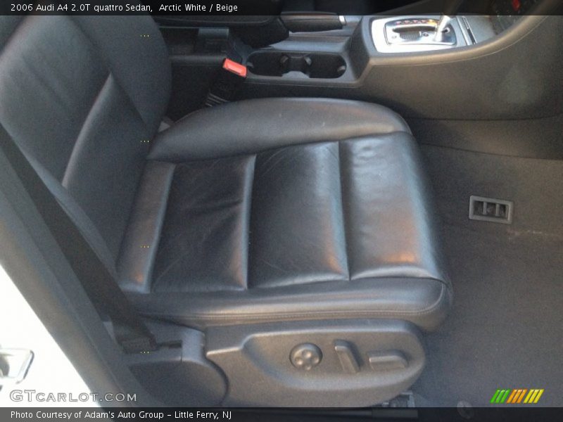 Arctic White / Beige 2006 Audi A4 2.0T quattro Sedan