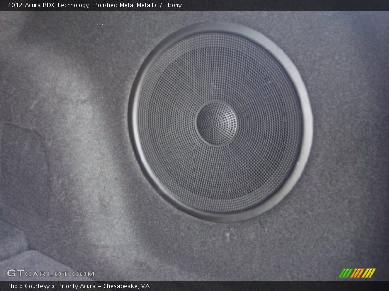 Polished Metal Metallic / Ebony 2012 Acura RDX Technology