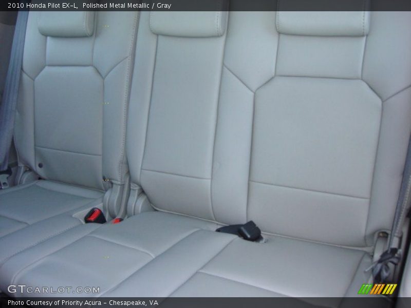 Polished Metal Metallic / Gray 2010 Honda Pilot EX-L
