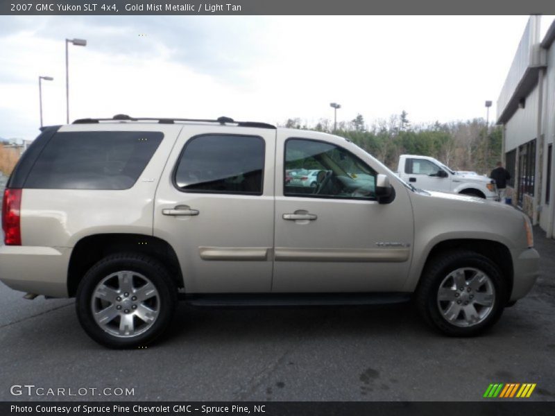 Gold Mist Metallic / Light Tan 2007 GMC Yukon SLT 4x4