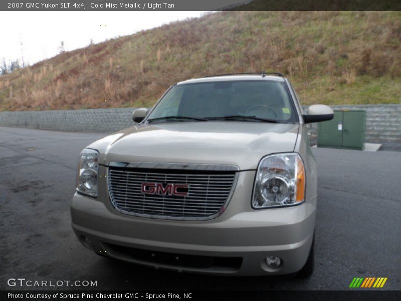Gold Mist Metallic / Light Tan 2007 GMC Yukon SLT 4x4
