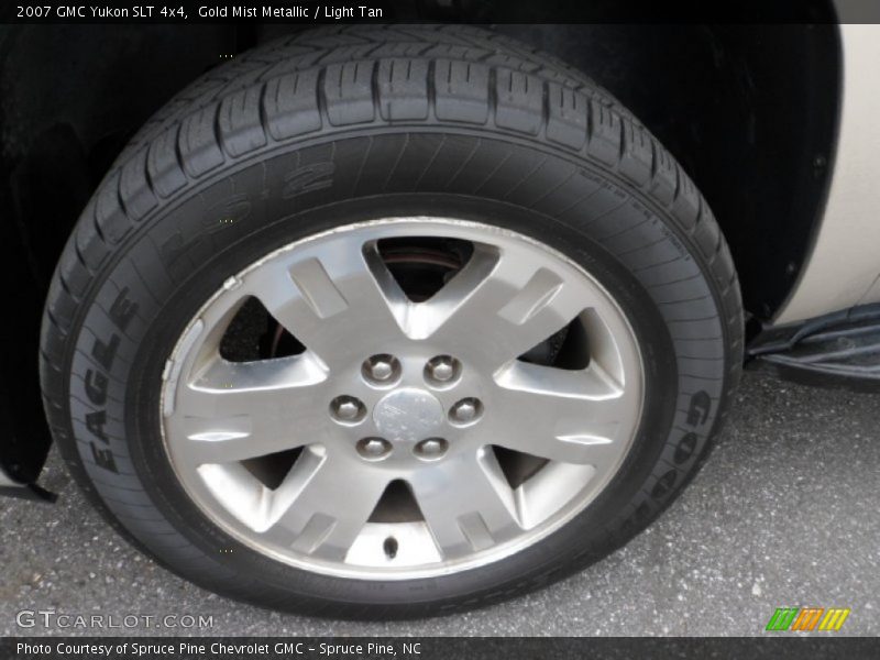 Gold Mist Metallic / Light Tan 2007 GMC Yukon SLT 4x4