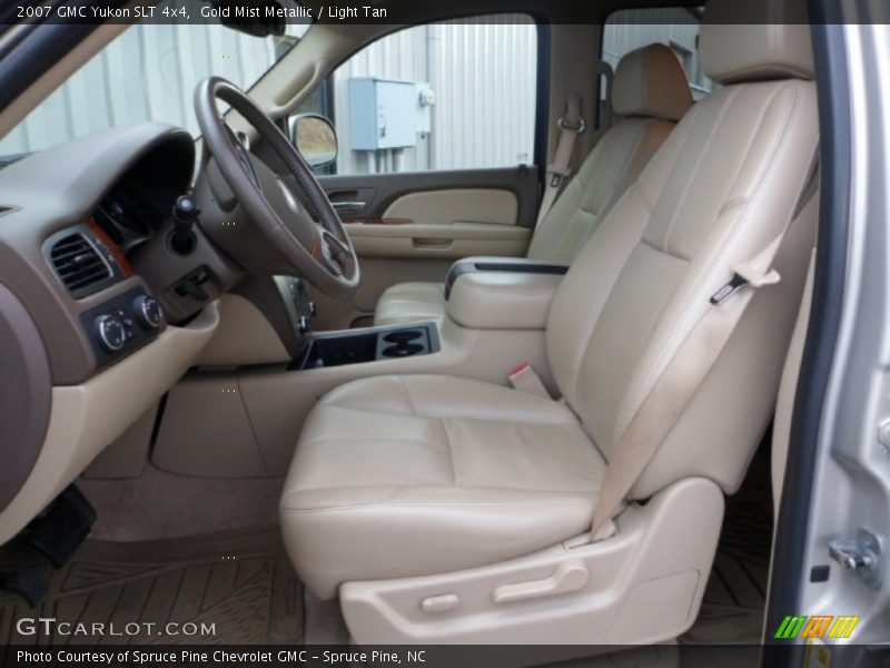 Gold Mist Metallic / Light Tan 2007 GMC Yukon SLT 4x4
