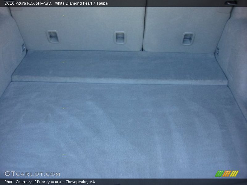 White Diamond Pearl / Taupe 2010 Acura RDX SH-AWD