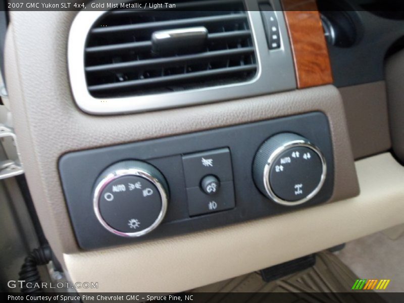 Gold Mist Metallic / Light Tan 2007 GMC Yukon SLT 4x4